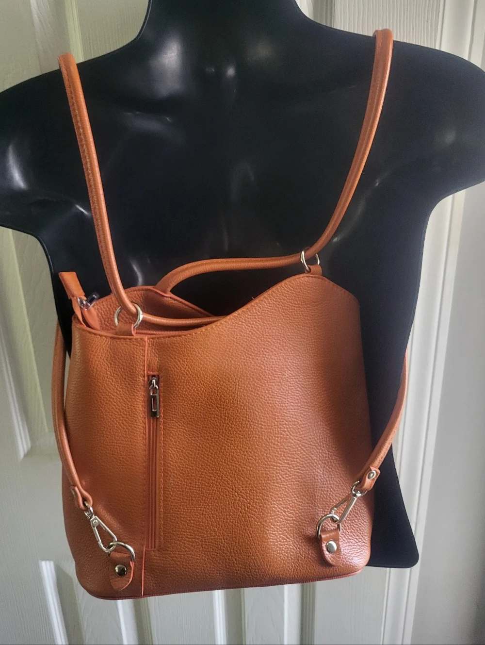 Borse in Pelle convertible backpack